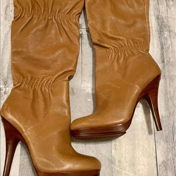 Michael Kors New leather slouchy boots - Picture 1 of 8
